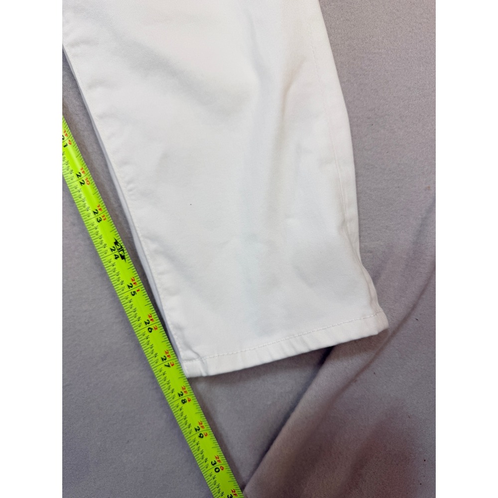AG Adriano Goldschmied The Abbey Ankle White Mid Rise Super Skinny Jeans 32R - Picture 6 of 7